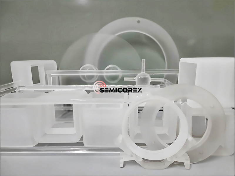 Wat is de spanning van kwartsglasonderdelen