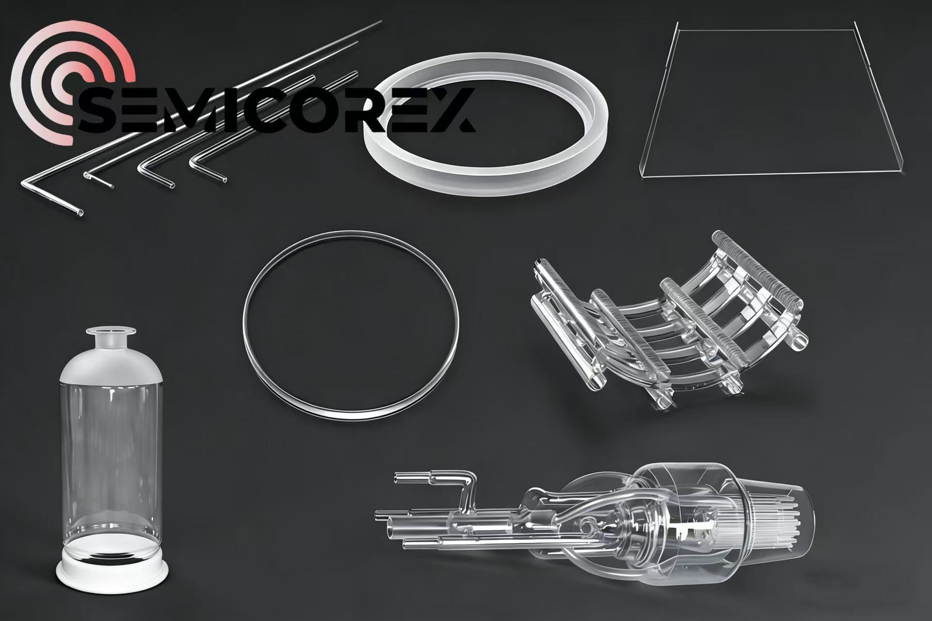 Gemeenschappelijke halfgeleiderkwartscomponenten en -toepassingen