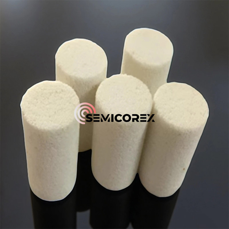 Poreuze aluminiumoxide staaf