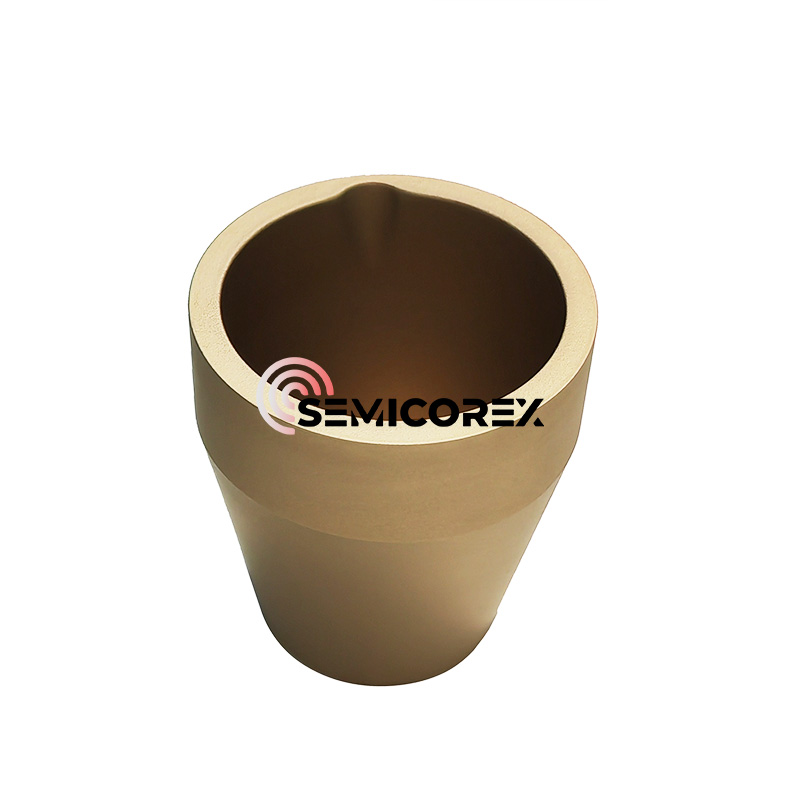 TaC-gecoate smeltkroezen